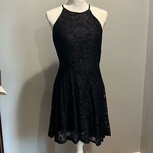Black lightweight dress, dress up or down for summer !
